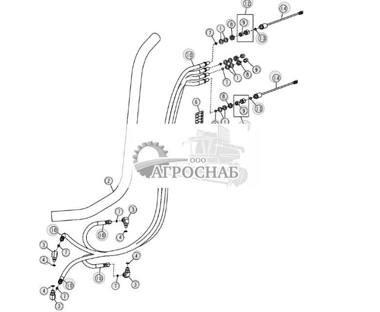 Трубы диагностики гидростат.трансм. ( - 137828) - ST10446 77.jpg